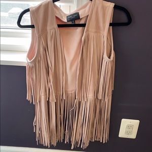 Fringed vest